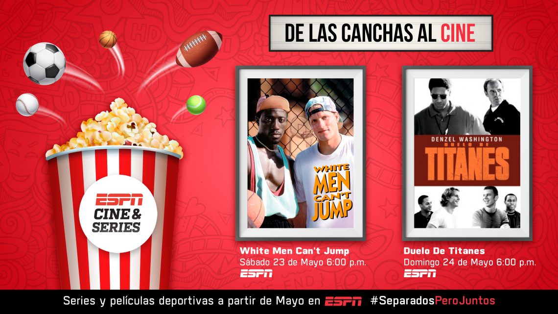ESPN CINE & SERIES: próximos estrenos WHITE MEN CAN’T JUMP y DUELO DE TITANES